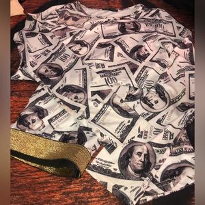 2 Pc $$ Legging & Cropped Top Set